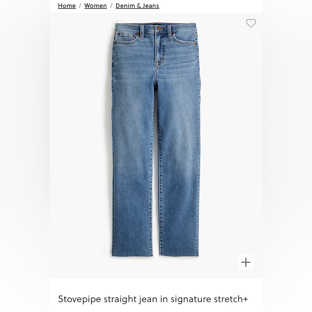 J.Crew Straight Jean (Stovepipe)